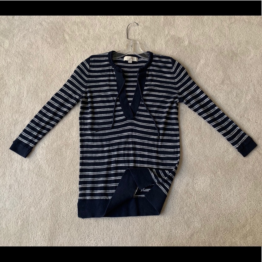 2/$25 NWOT LOFT top 3/4 sleeves, XXS